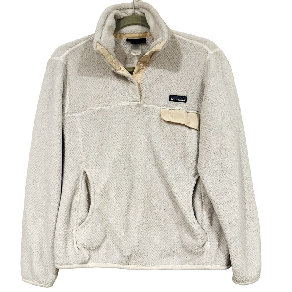 Patagonia Cream Fleece Pullover